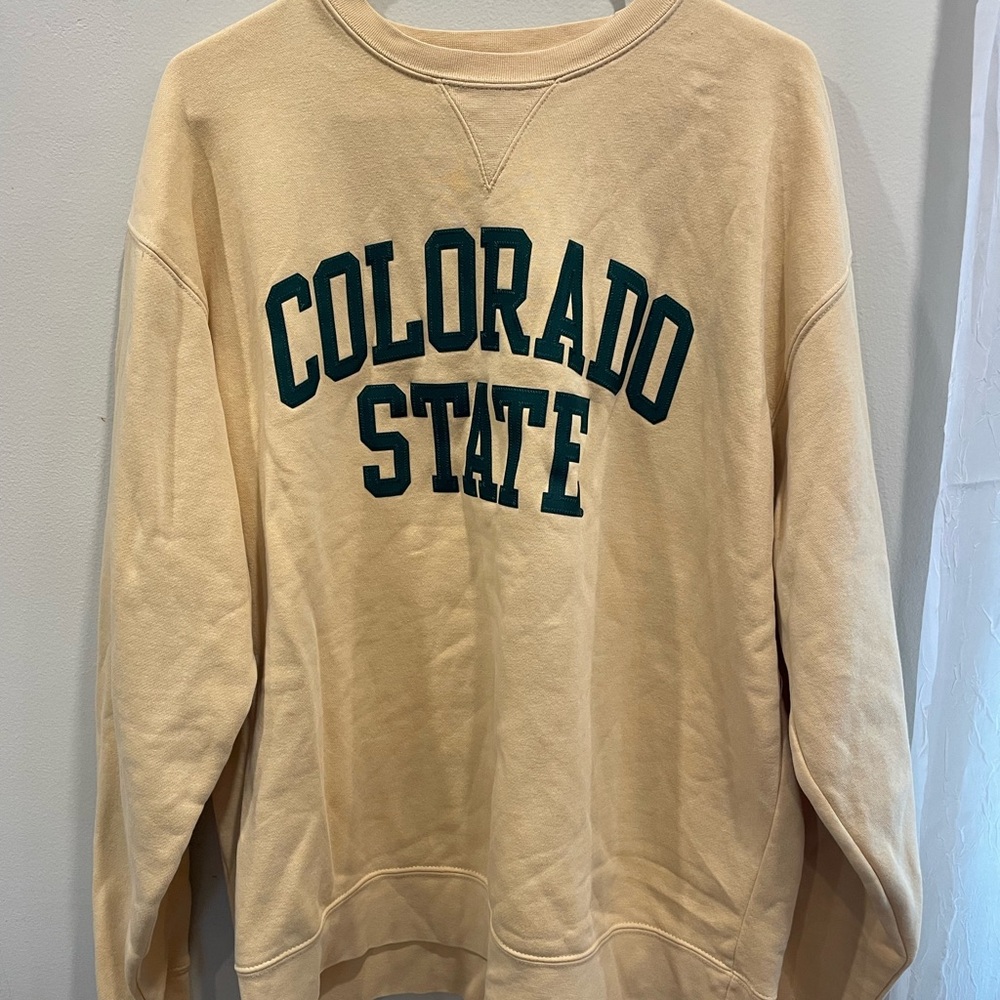 Colorado University Tan Sweatshirt